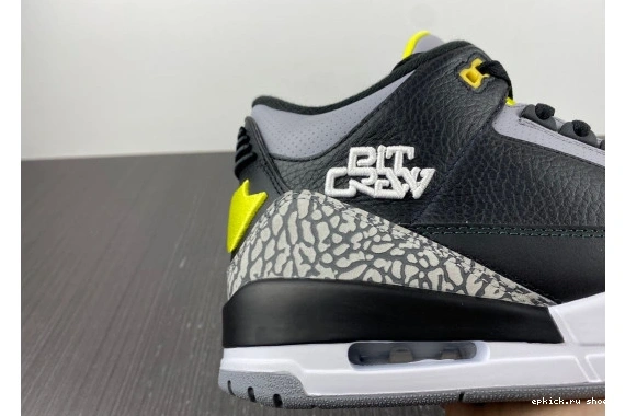 Cheap EP Retro HO11-MNJDLS-5 Crew Jordan 3 Black Pit HO11-MNJDLS-5 Oregon Ducks 0501